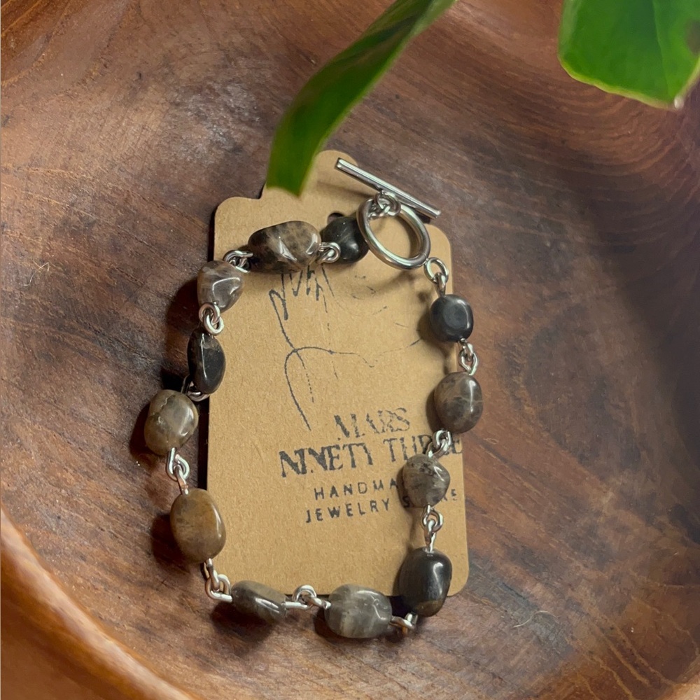 BLACK BONE SUNSTONE(silver)